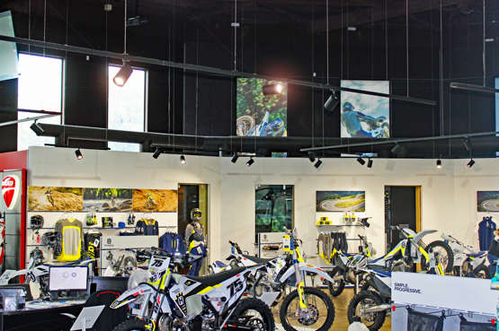 Fraser Motorcycles Showroom