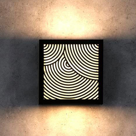 Maze Bended Wall Light